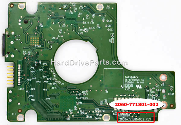 2060-771801-002 Tarjeta Lógica Disco Duro WD
