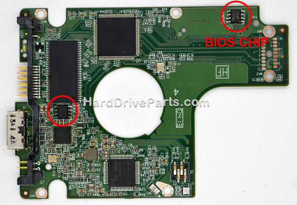 2060-771801-002 WD Tarjeta Lógica BIOS Transfiera