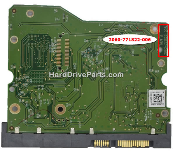 2060-771822-006 Tarjeta Lógica Disco Duro WD