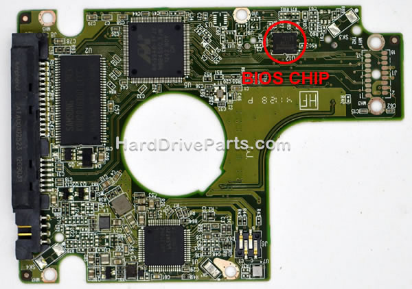 2060-771823-000 WD Tarjeta Lógica BIOS Transfiera