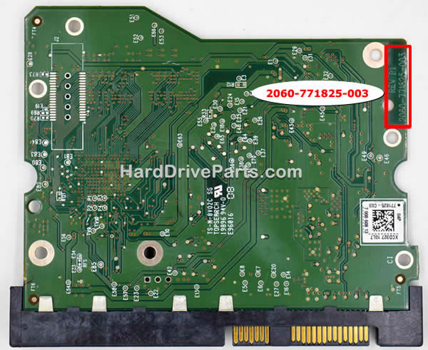 2060-771825-003 Tarjeta Lógica Disco Duro WD