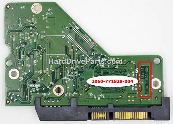 2060-771829-004 Tarjeta Lógica Disco Duro WD