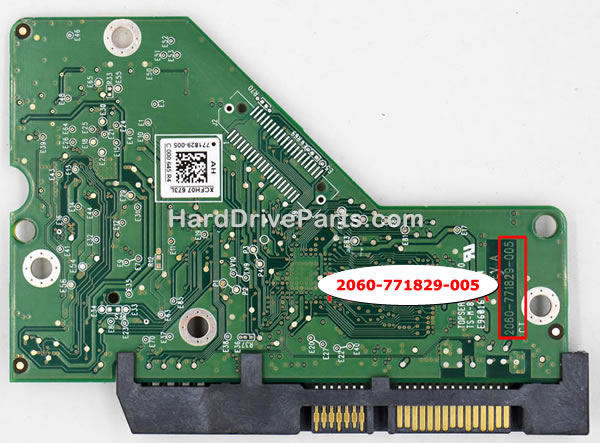 2060-771829-005 Tarjeta Lógica Disco Duro WD