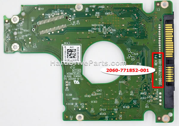 2060-771852-001 Tarjeta Lógica Disco Duro WD
