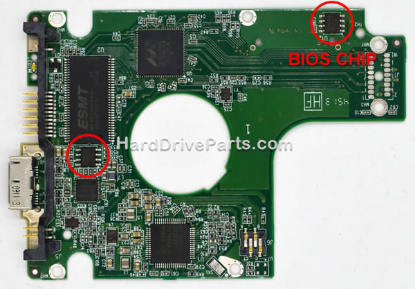 2060-771961-001 WD Tarjeta Lógica BIOS Transfiera