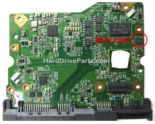 2060-800002-007 WD Tarjeta Lógica BIOS Transfiera