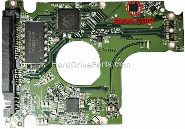 2060-800018-001 WD Tarjeta Lógica BIOS Transfiera