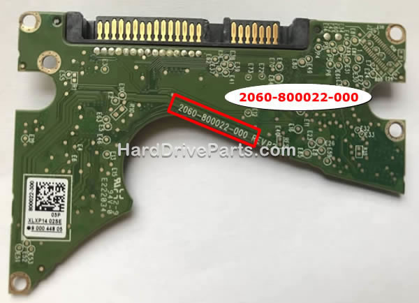 2060-800022-000 Tarjeta Lógica Disco Duro WD