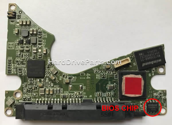 2060-800022-000 WD Tarjeta Lógica BIOS Transfiera