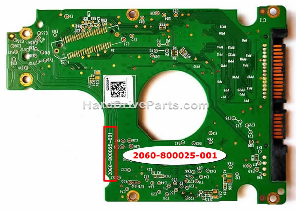 2060-800025-001 Tarjeta Lógica Disco Duro WD