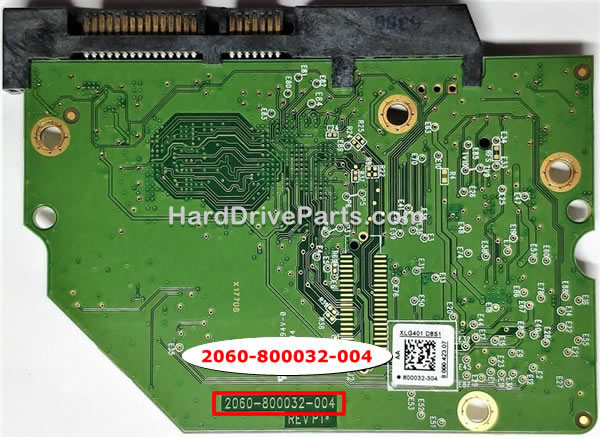 2060-800032-004 Tarjeta Lógica Disco Duro WD