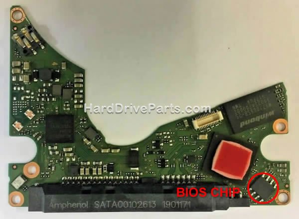 2060-800065-002 WD Tarjeta Lógica BIOS Transfiera