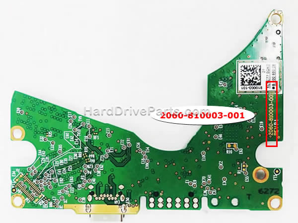 2060-810003-001 Tarjeta Lógica Disco Duro WD