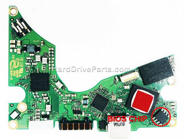 2060-810003-001 WD Tarjeta Lógica BIOS Transfiera