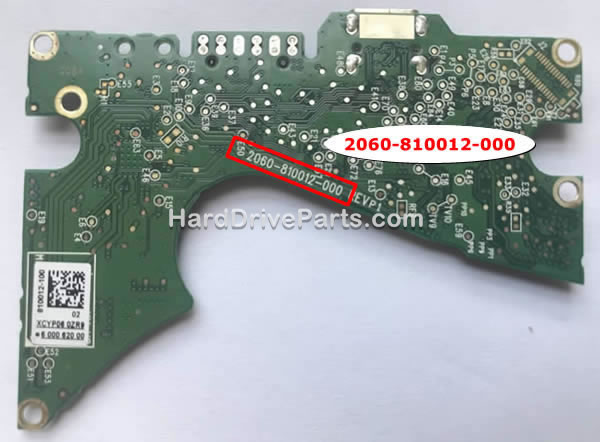 2060-810012-000 Tarjeta Lógica Disco Duro WD