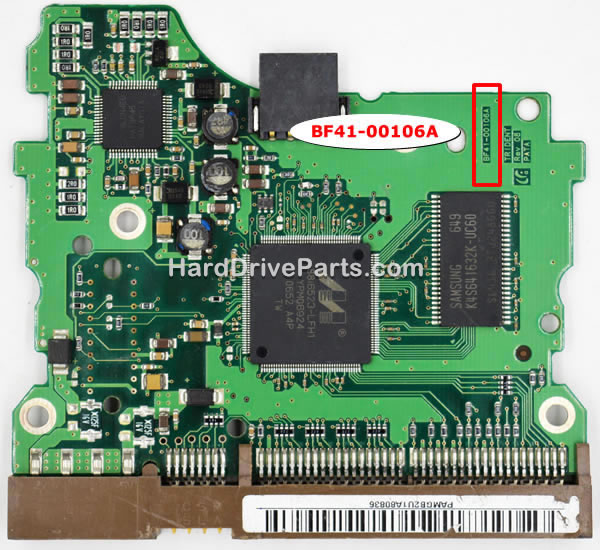 BF41-00106A Tarjeta Lógica Disco Duro Samsung