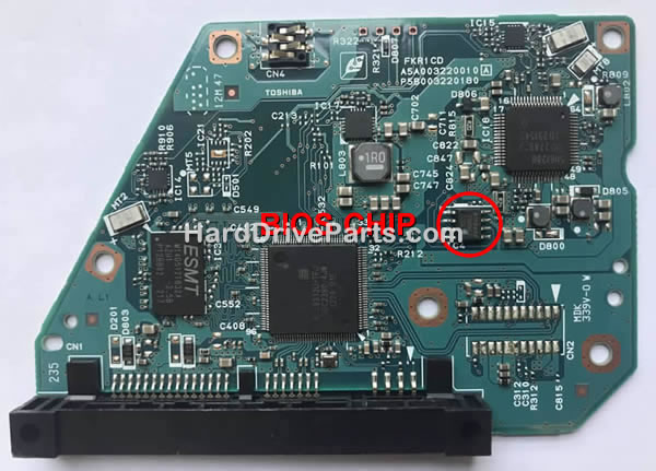 G003220A Toshiba Tarjeta Lógica BIOS Transfiera