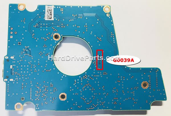 G0039A Tarjeta Lógica Disco Duro Toshiba