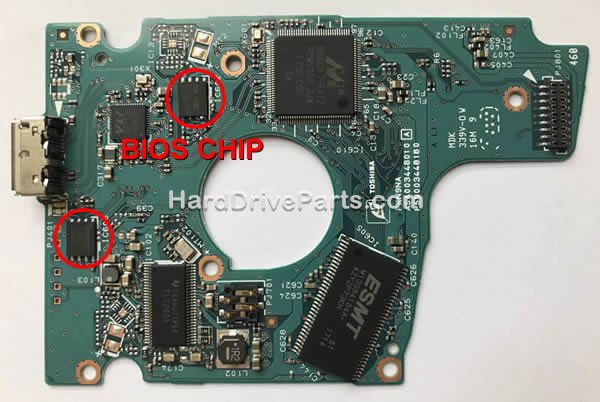 G3448A Toshiba Tarjeta Lógica BIOS Transfiera