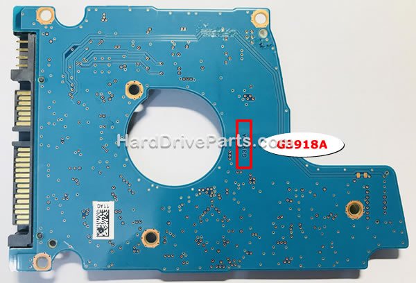 G3918A Tarjeta Lógica Disco Duro Toshiba