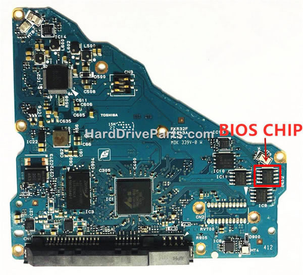 G4013A Toshiba Tarjeta Lógica BIOS Transfiera