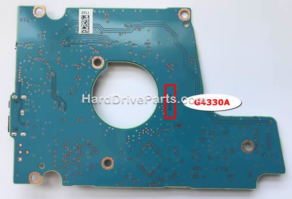 G4330A Tarjeta Lógica Disco Duro Toshiba