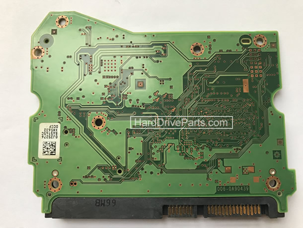 Controladora disco duro wd pcb 006-0A90439