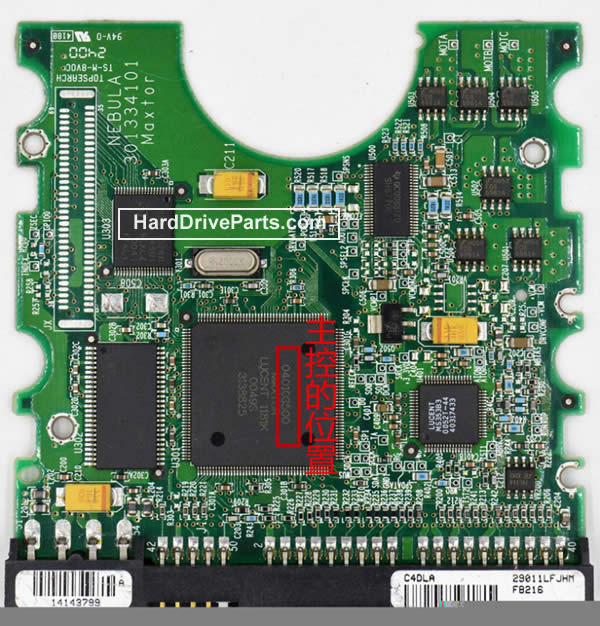 040103500 Placa Logica Disco Duro Maxtor PCB