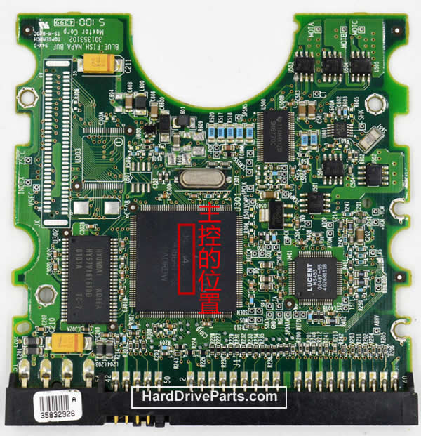 Controladora disco duro maxtor pcb 040104200