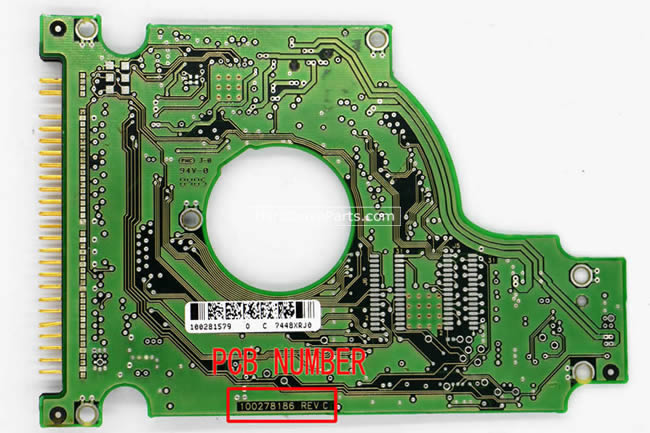 100278186 Placa Logica Disco Duro Seagate PCB