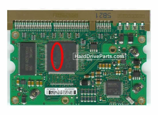 Controladora disco duro seagate pcb 100328754