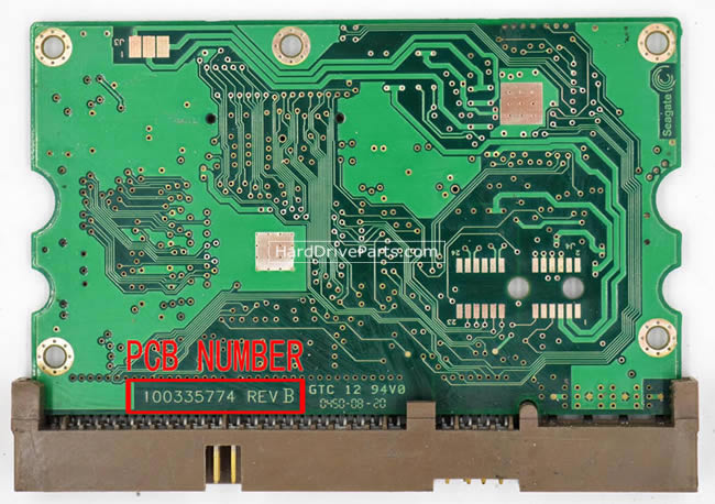 100335774 Placa Logica Disco Duro Seagate PCB