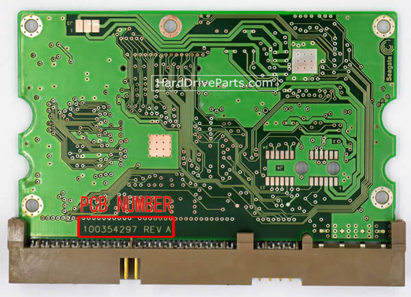 100354297 placa lógica disco duro Seagate