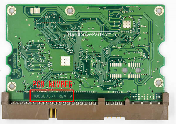 100387574 placa lógica disco duro Seagate