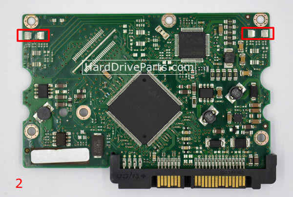 Controladora disco duro seagate pcb 100406533