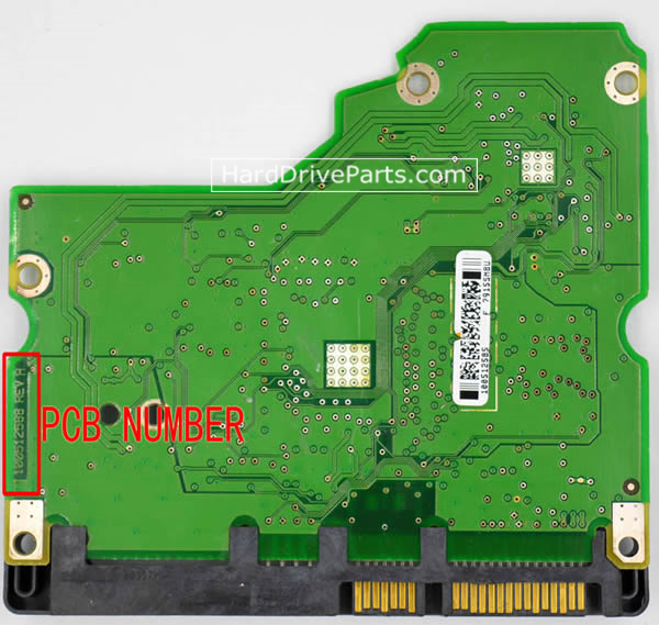 100512588 placa lógica disco duro Seagate
