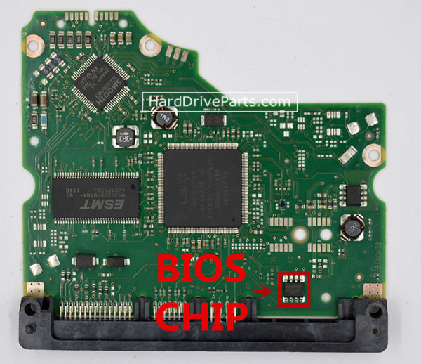 100535537 placa lógica disco duro Seagate