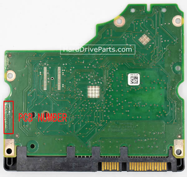 100535537 placa lógica disco duro Seagate