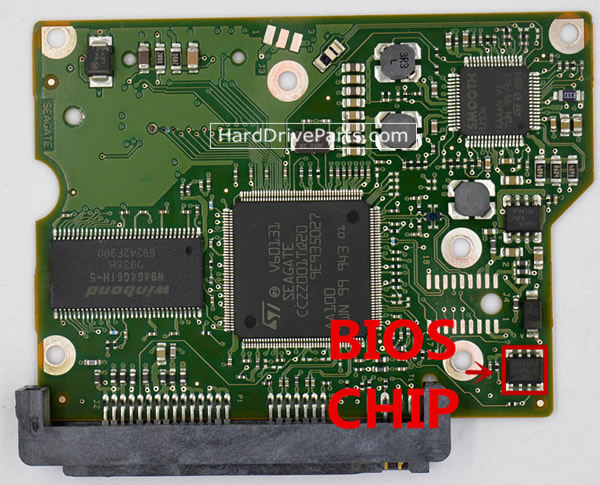 100535704 placa lógica disco duro Seagate