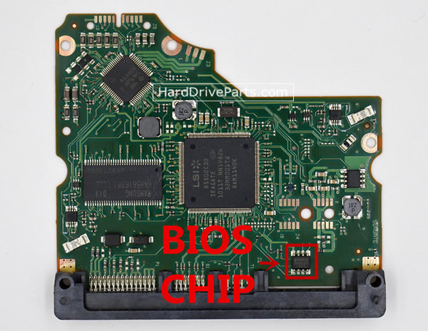 100574451 placa lógica disco duro Seagate