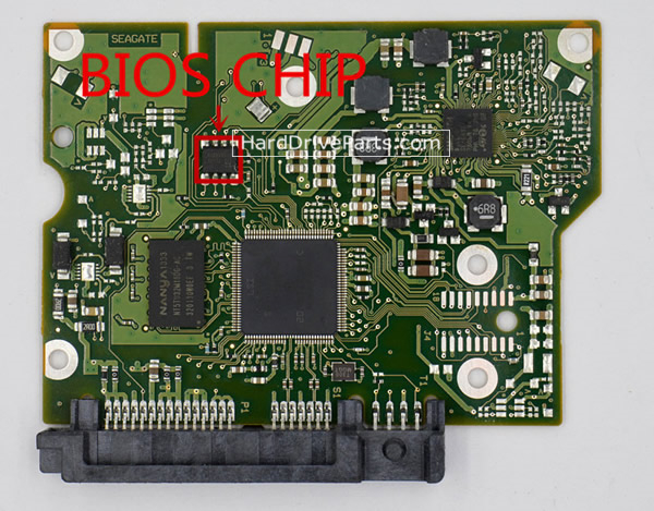 100717520 placa lógica disco duro Seagate