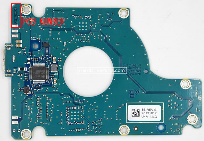 100732076 Placa Logica Disco Duro Samsung PCB