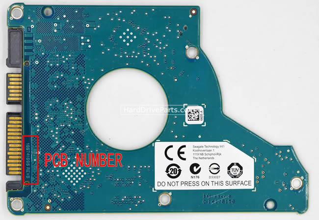 ST500LX012 Seagate Placa Disco Duro 100741095