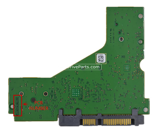 100743767 Placa Logica Disco Duro Seagate PCB