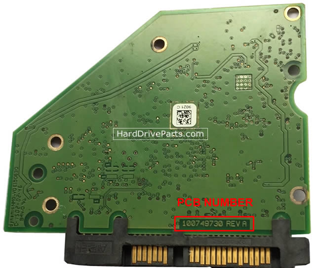 Seagate ST3000DM001 Placa Controladora Disco Duro 100749730