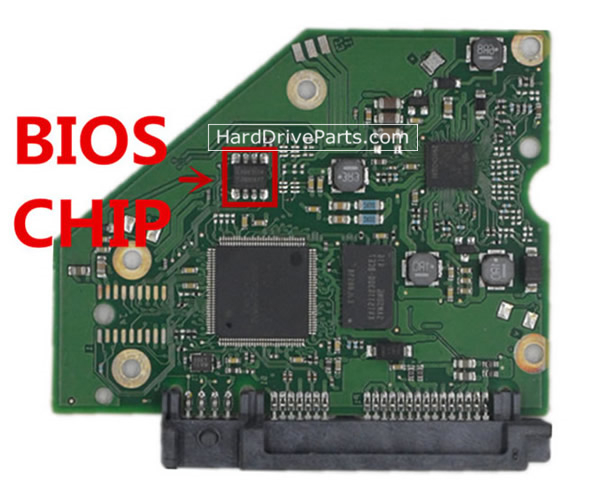 100762568 placa lógica disco duro Seagate