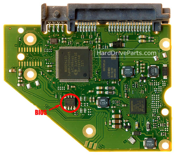 Controladora disco duro seagate pcb 100808001