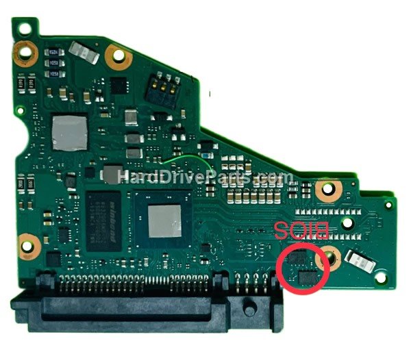 Controladora disco duro seagate pcb 100858940