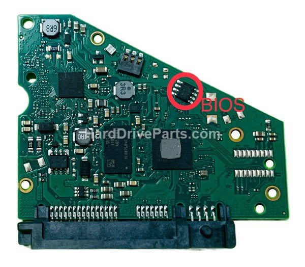 Controladora disco duro seagate pcb 100867198