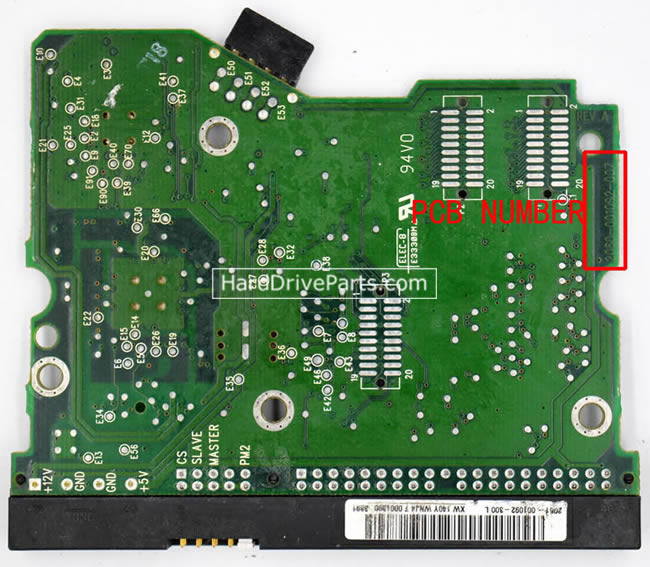 2060-001092-007 Placa Logica Disco Duro WD PCB